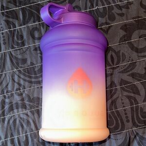 HydroJug Gradient Purple and Peach Water Bottle